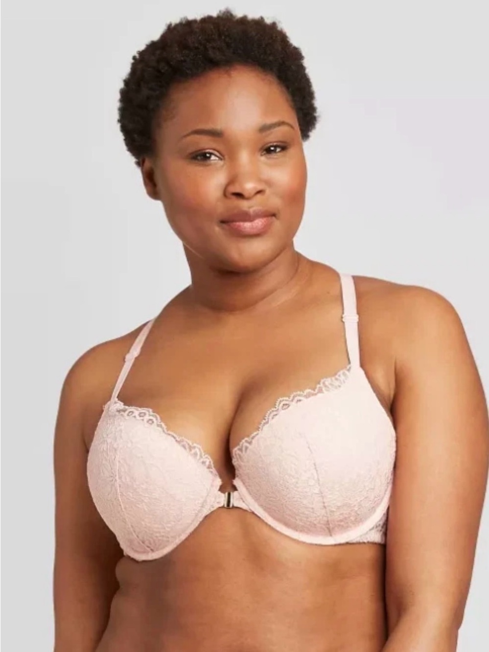 Auden Plunge push up bra . 34C